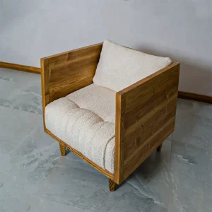 صندلی و مبل تک نفره سفارشی چوب روس 3 تچرا چوب